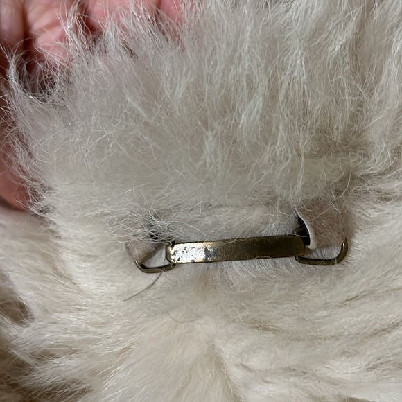 Natural Toscana Shearling Coat NWOT - Picture 6 of 11